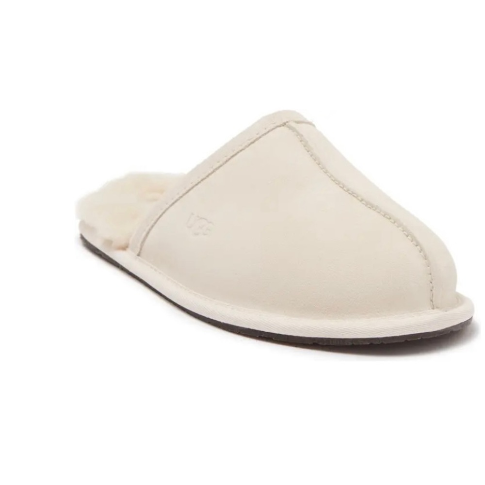 UGG Pearle Faux Fur Lined Scuff Slipper